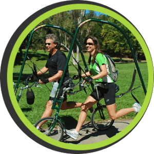 GlideCycle Run Bike for x-runners and recreation